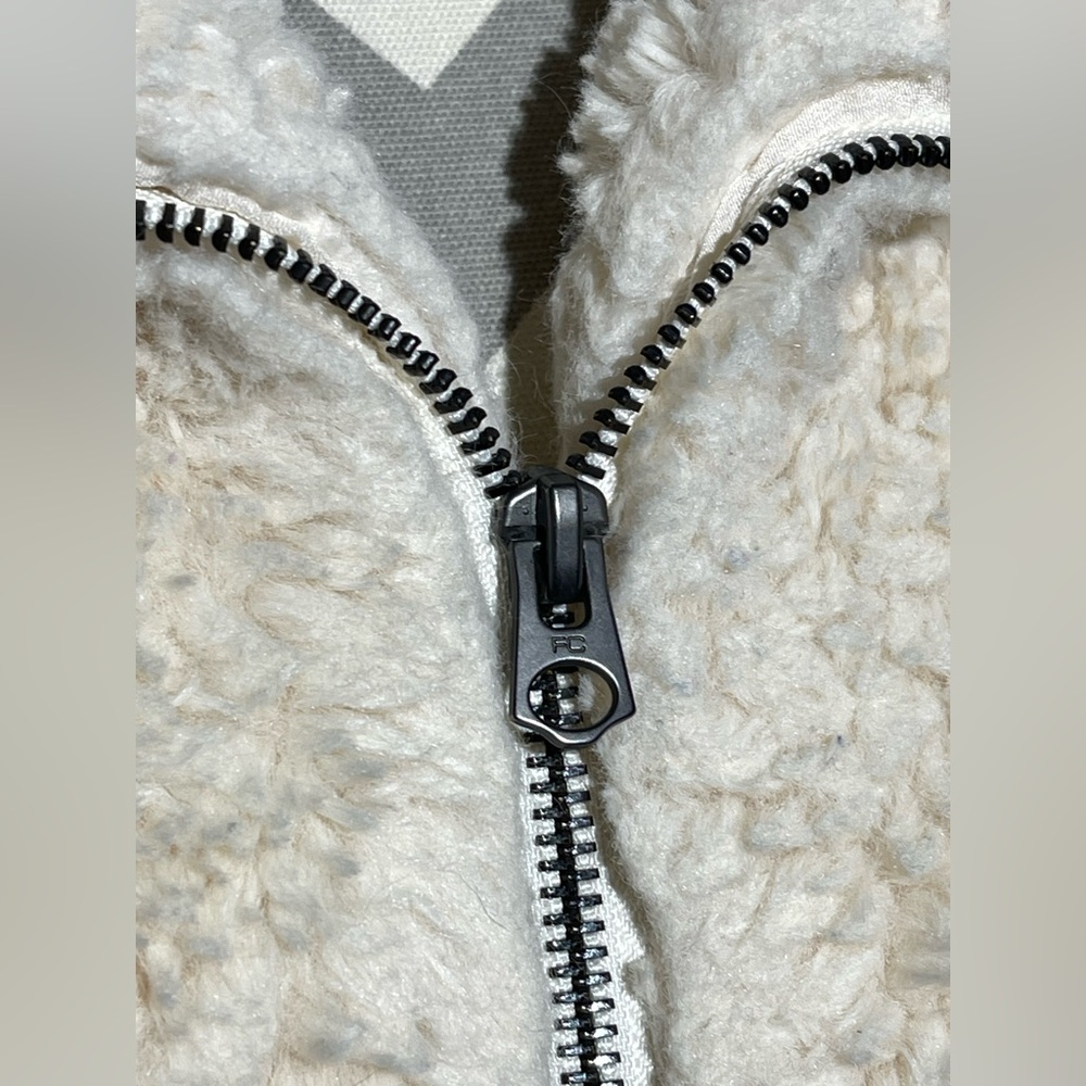 French Connection Cream Teddy Jacket - Picture 11 of 13